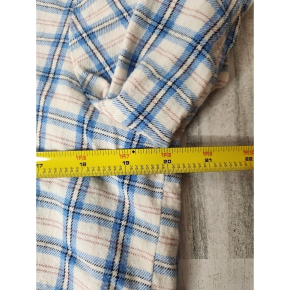 Madewell Flannel Oversized Boyshirt in Benton Plaid Size XS - Picture 4 of 7